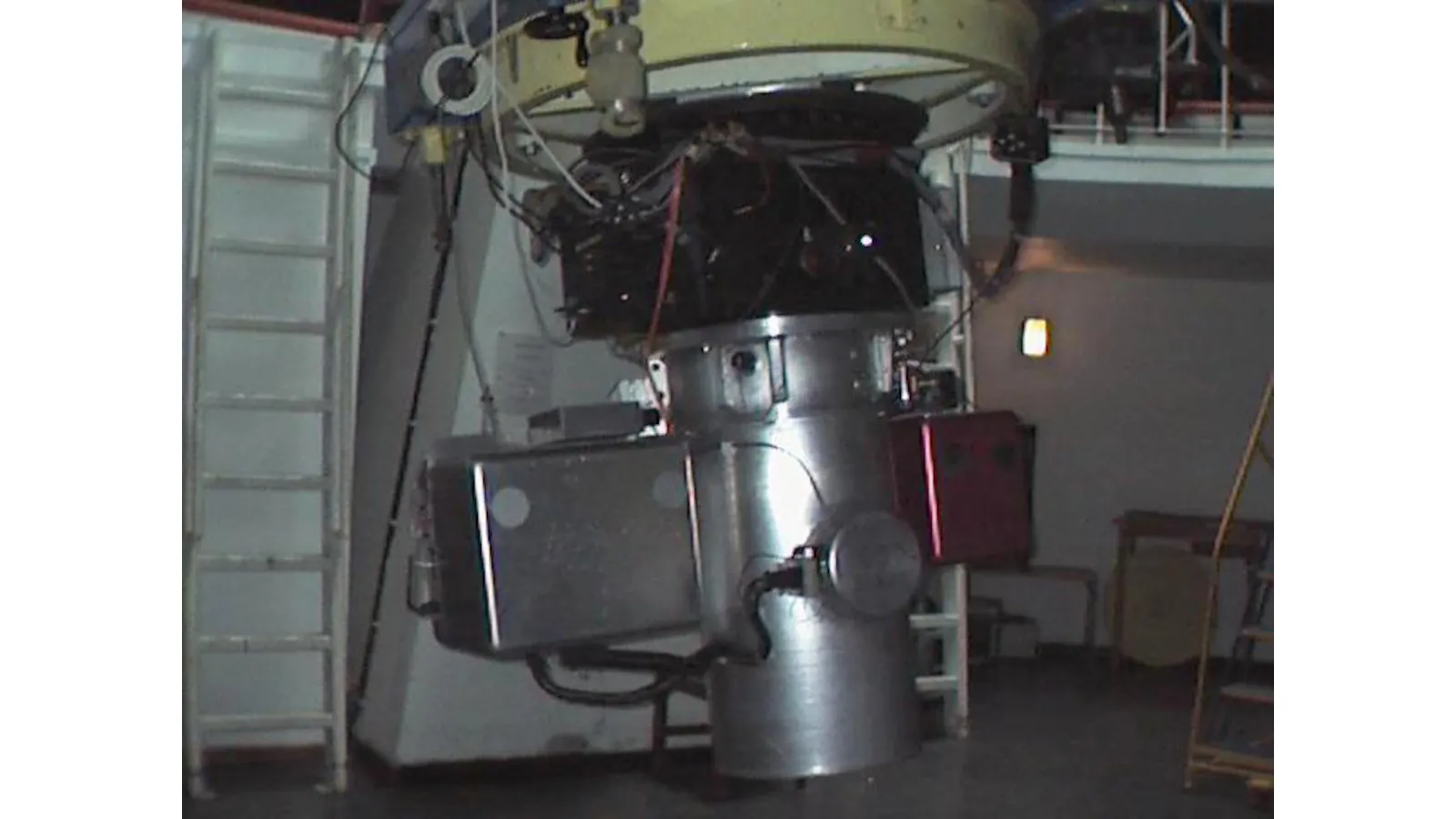 DANDICAM on the SAAO 1m telescope viewed from the north