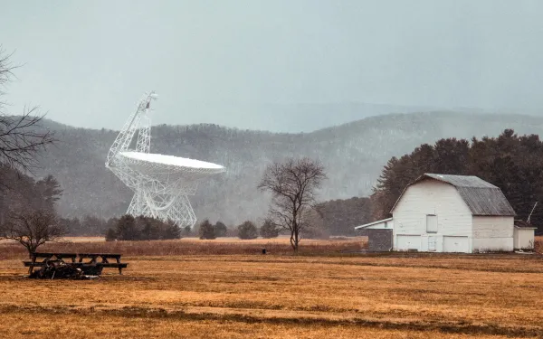 Green Bank Telescope in March 2022