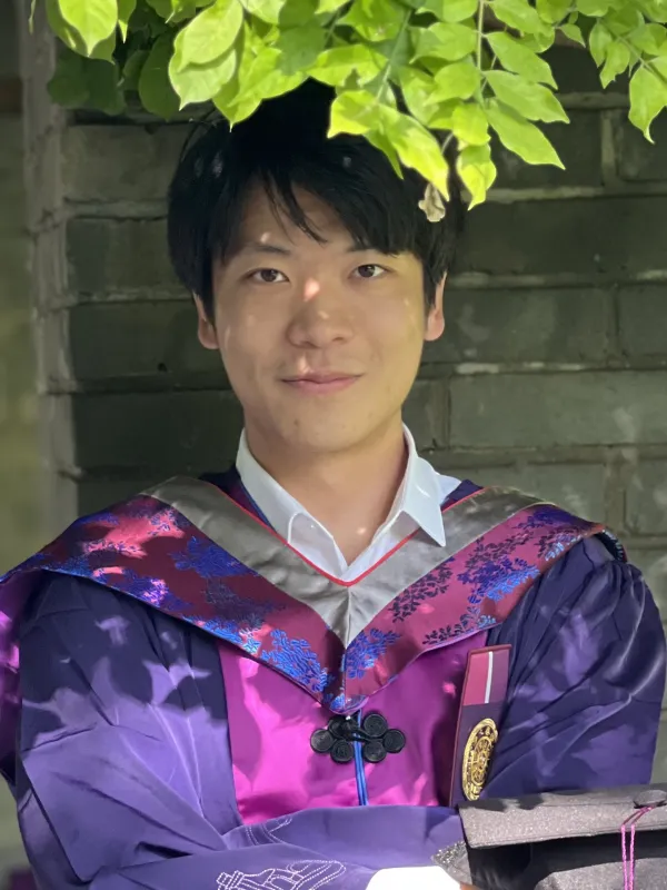 Taken right before graduating from Tsinghua University 